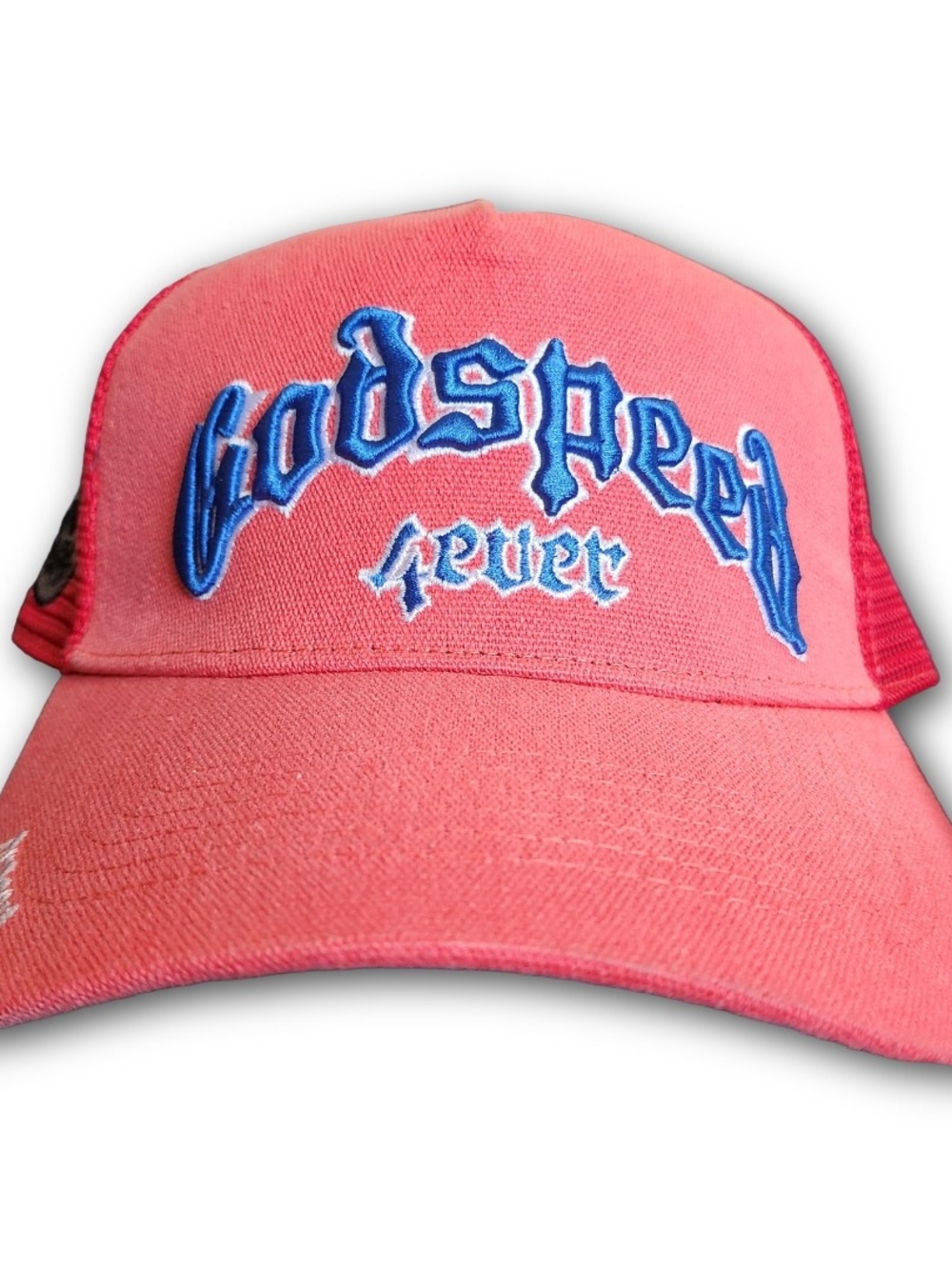 Godspeed 4ever Red Trucker Hat Snapback